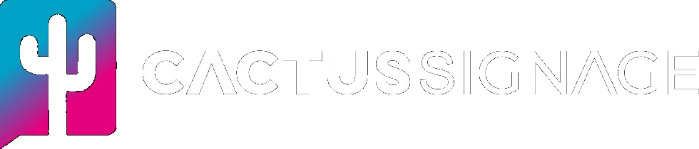 Cactus Signage